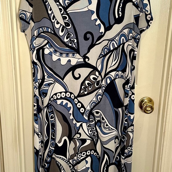 Chicos Travelers Maxi Dress, Size 2 - Picture 5 of 5
